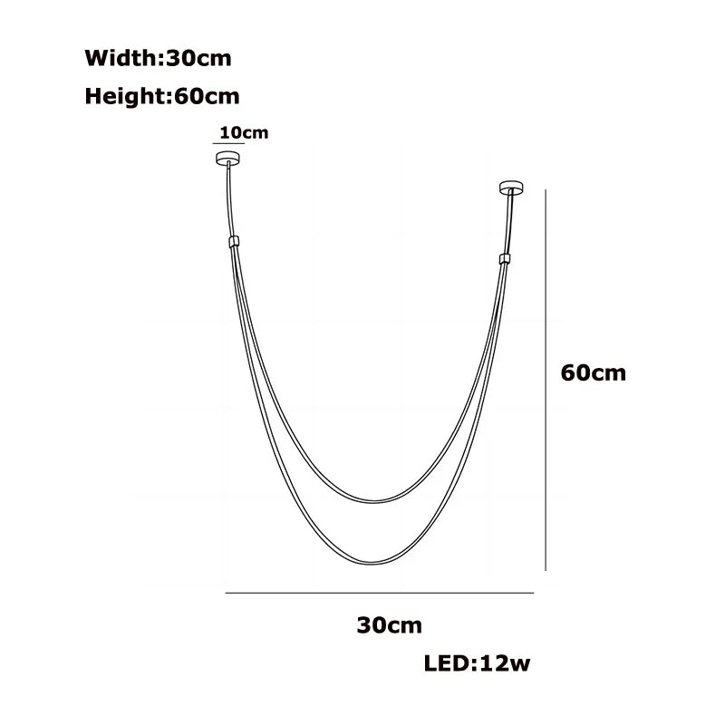 Afralia™ Leather Strap LED Pendant Lighting for Modern Simplicity Home Decor