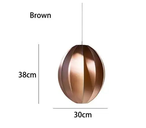 Afralia™ Fabric Pendant Light for Living Dining Bed Room - Vintage Style