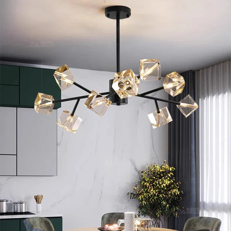 Afralia™ Modern Pendant Chandelier for Dining Room Ceiling Lighting