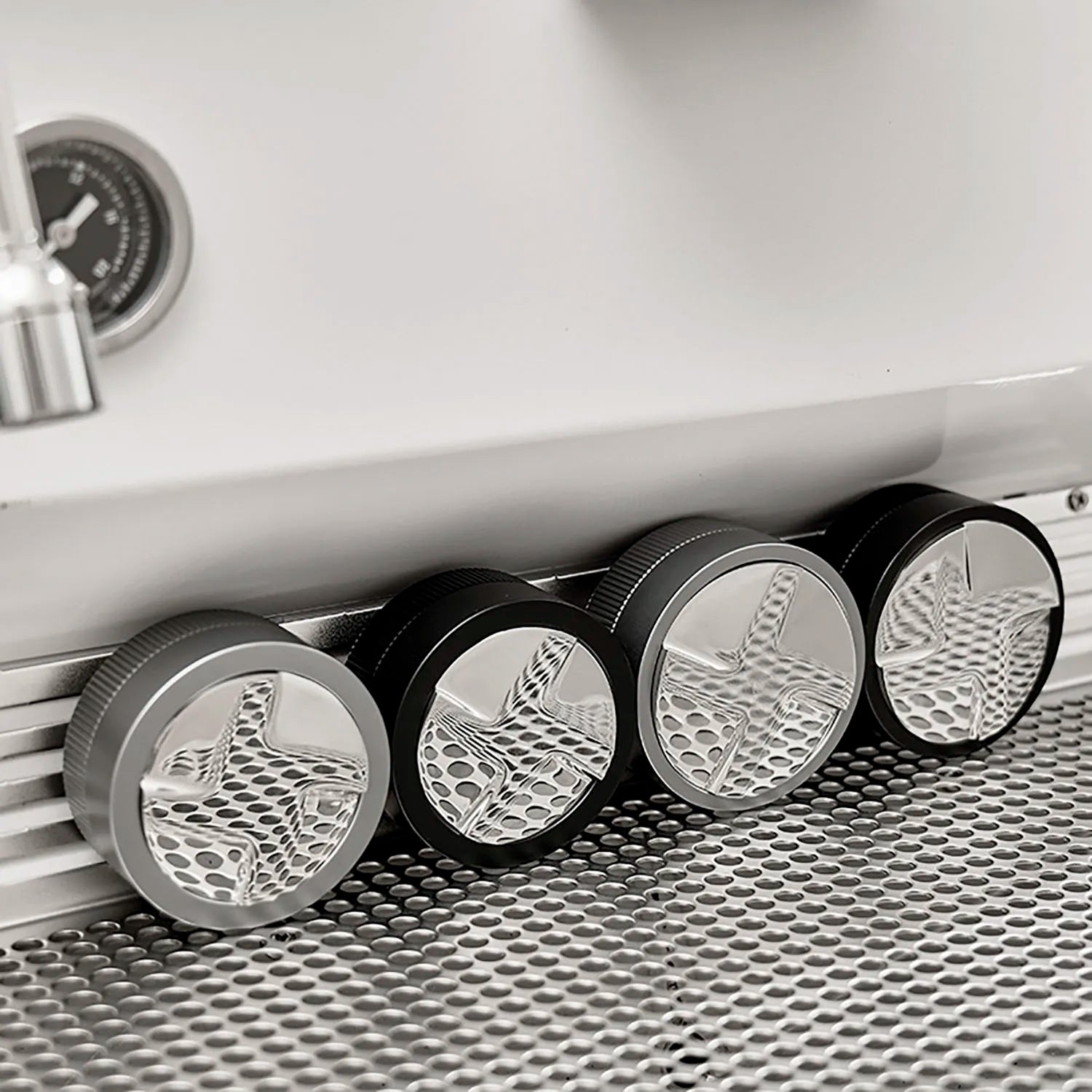 Afralia™ Espresso Tamper: Automatic Gravity Powder Tamping Tool for Barista, Coffee Maker