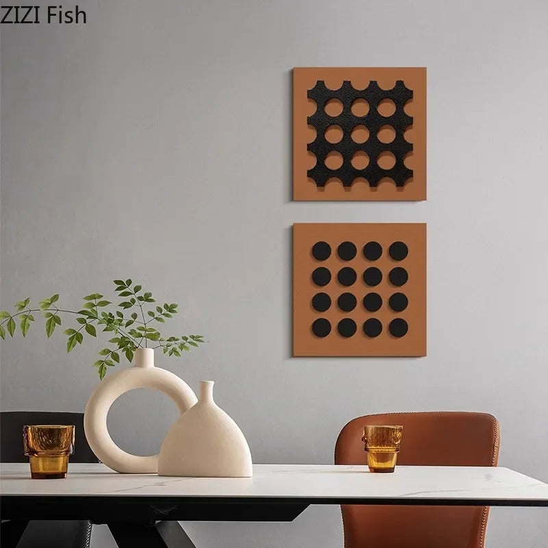 Geometric Art Patterns Wall Hanging for Living Room by Afralia™