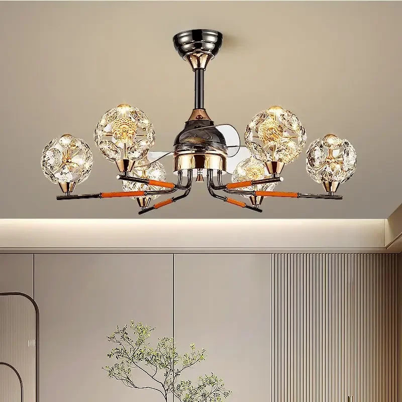 Afralia™ Crystal Luxury Chandelier Pendant Light for Dining & Living Room