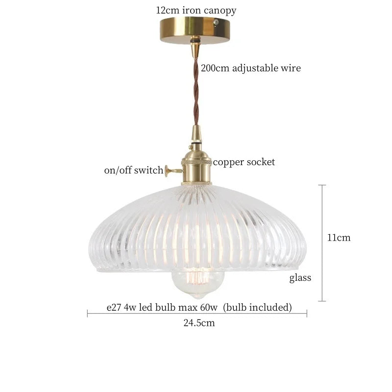 Afralia™ Glass LED Pendant Lights: Modern Minimalist Nordic Style for Home Decor