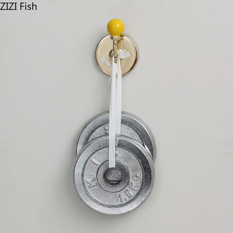 Afralia™ Colorful Wall Hooks Storage Organizer for Hats and Clothes