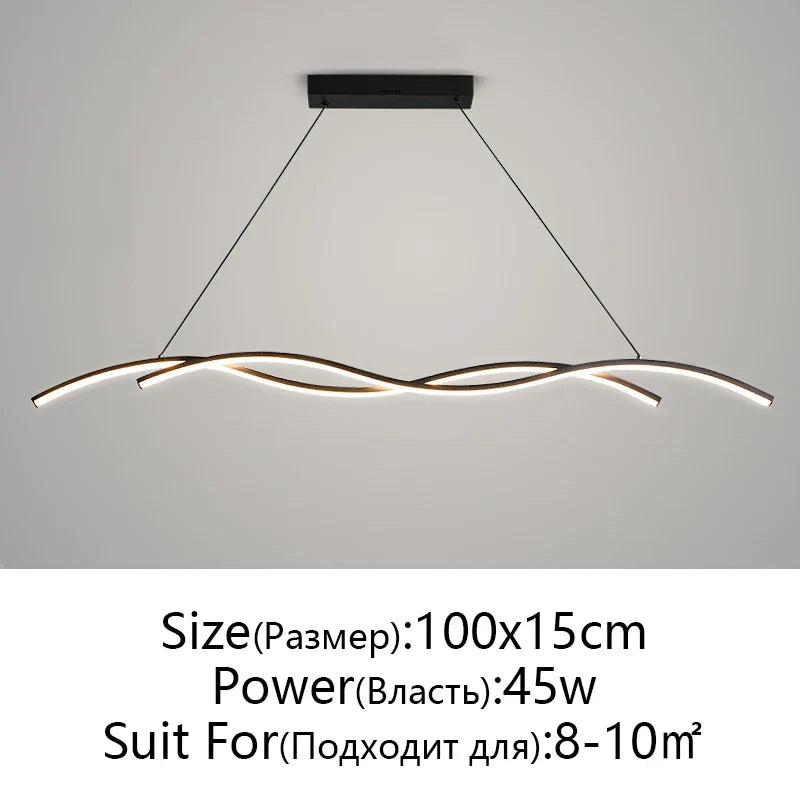 Afralia™ LED Ceiling Chandelier for Home Decor and Indoor Lighting