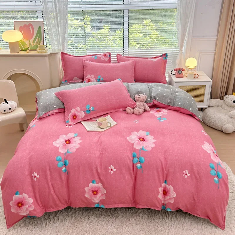 Afralia™ Nordic Brushed Bedding Sheet Set - Super Soft Comfort, All Seasons