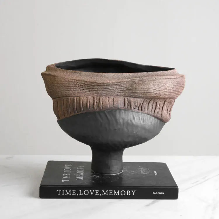 Afralia™ Resin Vase: Handmade Irregular Flowerpot for Home Decor & Flower Arrangements