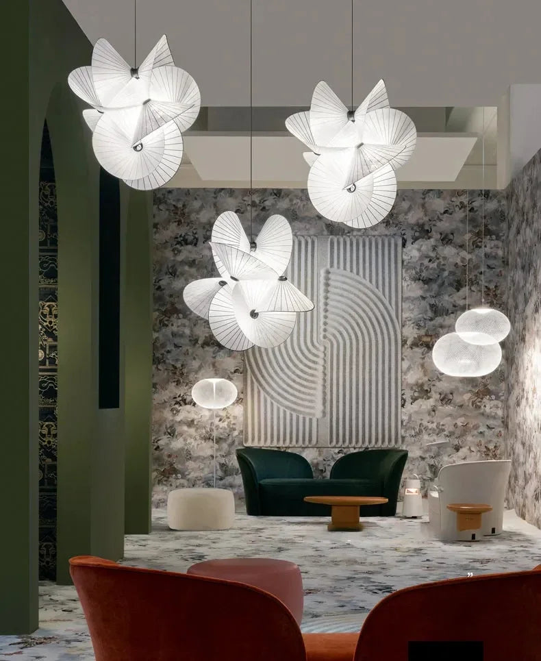 Afralia™ Umbrella Chandelier: Nordic Pendant Lamp for Dining Living Bedroom