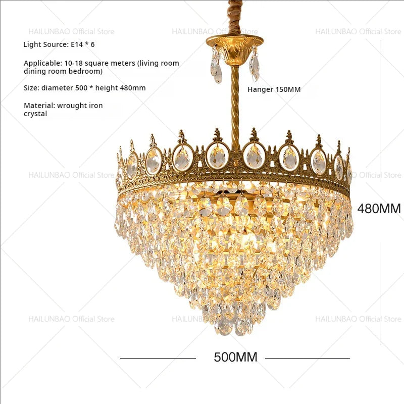Afralia™ Crystal Chandelier: Modern Luxury Lighting for Dining, Bedroom, and Living Room