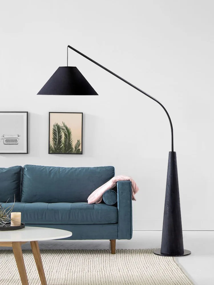 Afralia™ Nordic LED Fishing Floor Lamp for Modern Living Spaces
