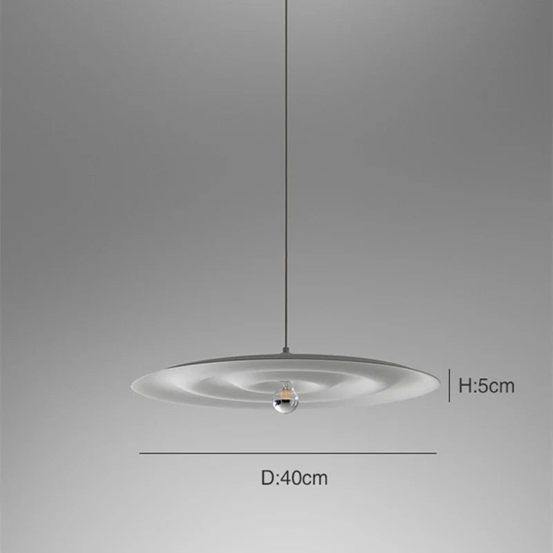 Afralia™ Minimalist UFO Pendant Light for Restaurant Bar Study Bedroom Kitchen