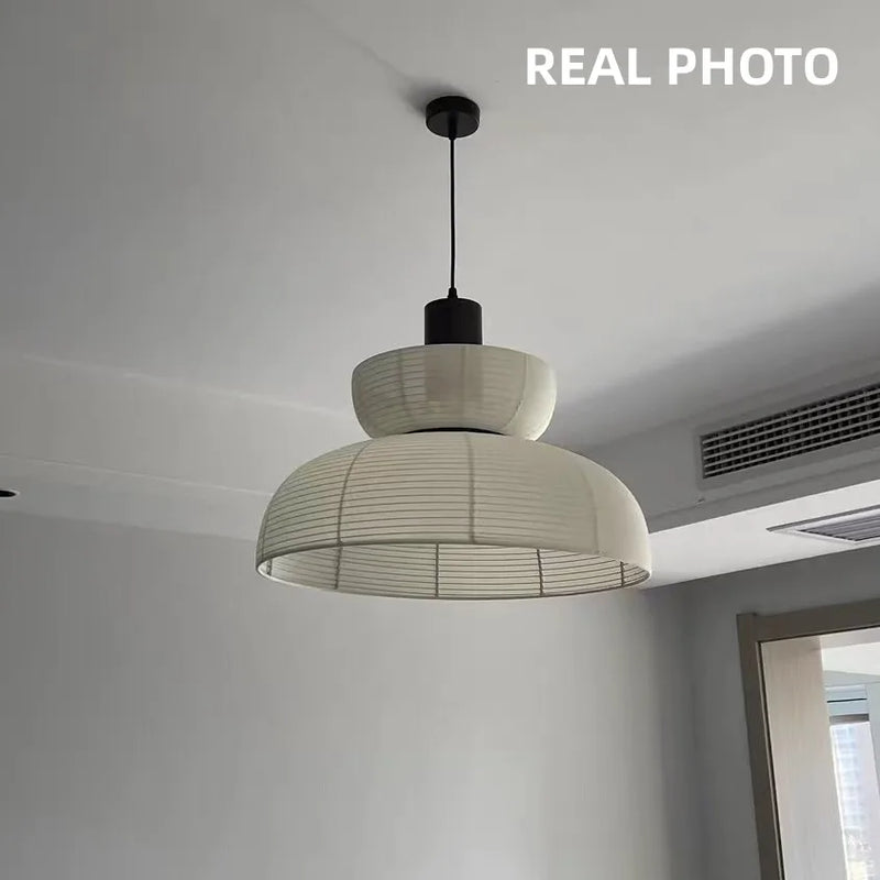 Afralia™ Wabi Sabi Style LED Pendant Light - Minimalist Hanging Fixture