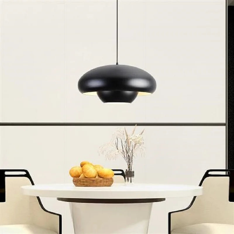 Afralia™ Nordic LED Mushroom Pendant Lamp for Home, Bedroom, Dining, Living room, Study, Bar