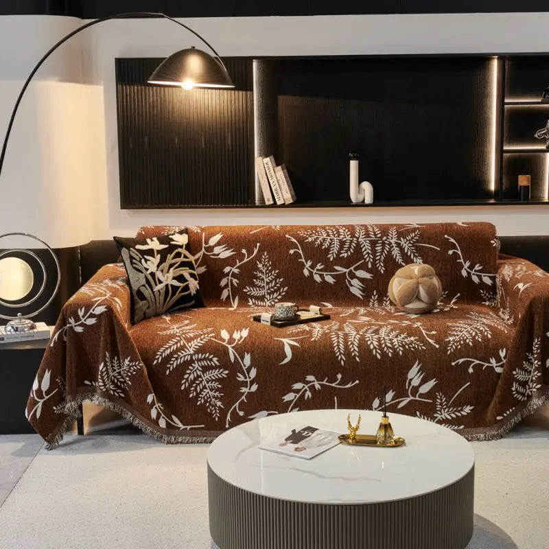 Afralia™ Chenille Sofa Cover: Thickened Slipcover Blanket for Full Couch Protection