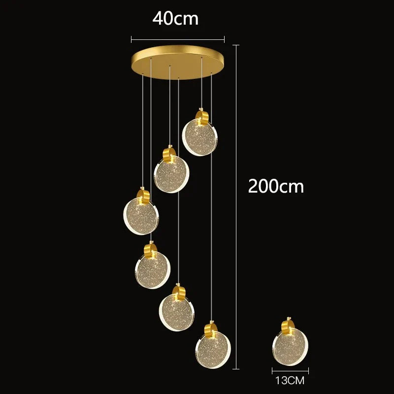 Afralia™ LED Pendant Chandeliers for Modern Home Decor and Indoor Lighting