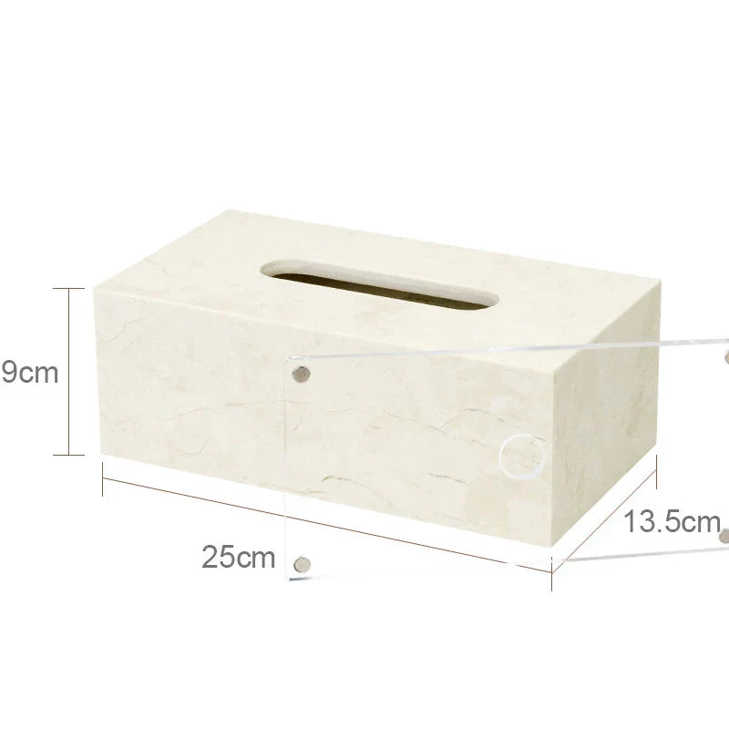 Afralia™ Marble Bathroom Accessories Set