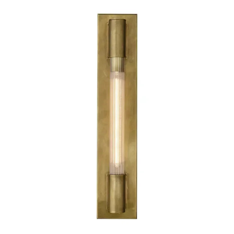 Afralia™ Luxury LED Wall Lamp: Copper/Chrome/Black Retro Decor Sconce
