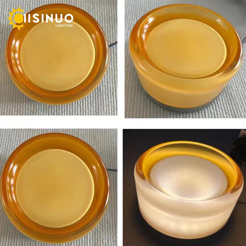 Afralia™ Glass Round Wall Sconce Light for Indoor Outdoor Living Bathroom Porch Decoration