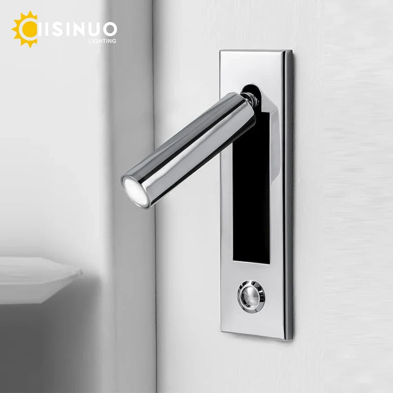 Afralia™ Rotating LED Wall Lamp for Bedroom & Hallway Lighting