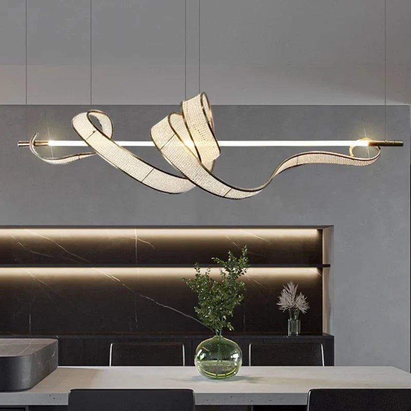 Afralia™ Modern Indoor Pendant Light Chandelier for Dining Room