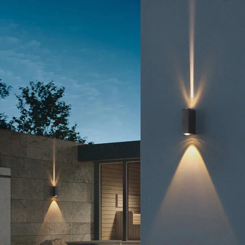 Afralia™ Aluminum Waterproof Porch Spot Wall Lamp: High Power Indoor Outdoor Light