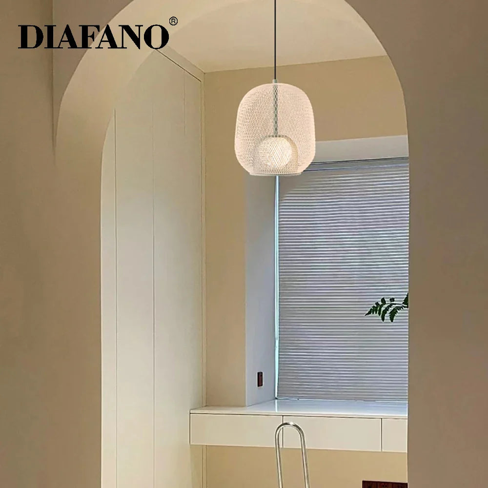 Afralia™ Nordic Foscarini Spokes LED Pendant Light - Modern Industrial Bird Cage Chandelier