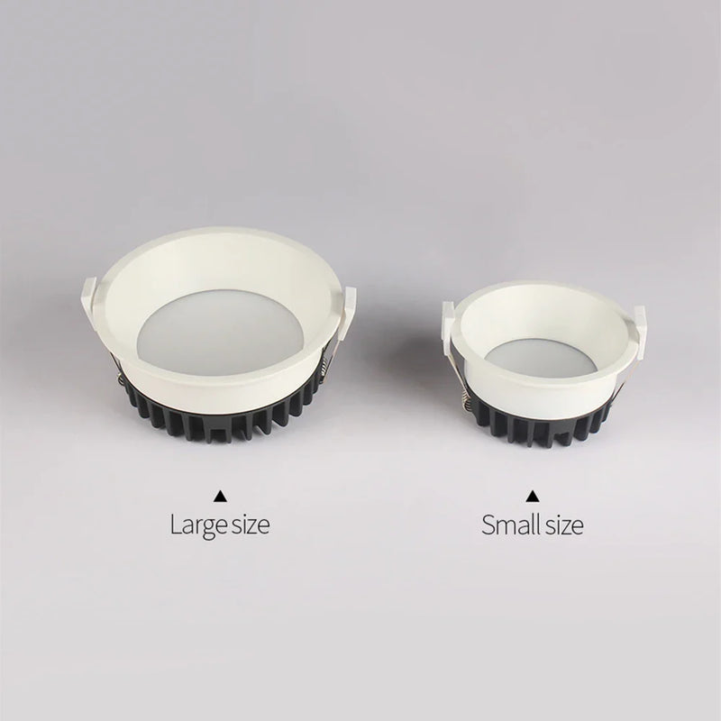 Afralia™ LED Downlight: High Lumen Ceiling Spot Light, Softened Narrow Border, Embedded for Home Lighting