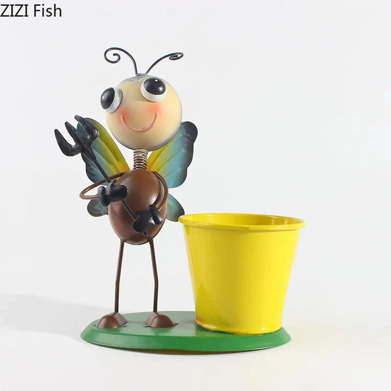 Afralia™ Ants Gardener Vase: Creative Plant Pots for Aesthetic Room Decor