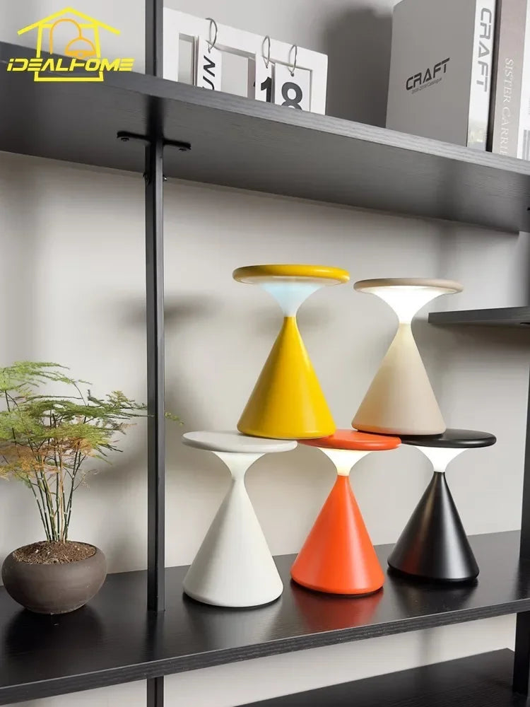 Afralia™ Rechargeable Wireless Table Lamp with Touch Switch - Portable Night Light