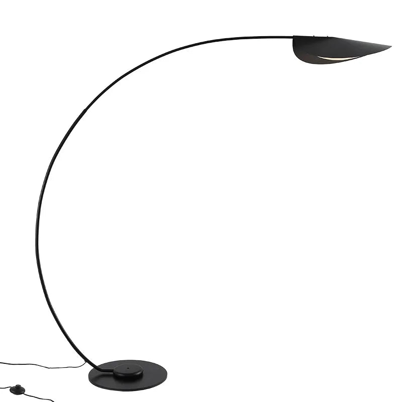 Afralia™ Parabola LED Floor Lamp for Living Room Study Bedroom