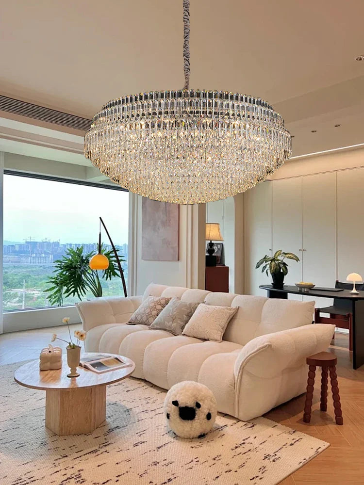 Afralia™ Crystal Chandelier Lights 2025: Luxury Modern Room Decoration