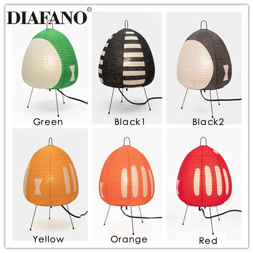 Afralia™ Japanese Style Paper Floor Lamp for Home Décor and Lighting