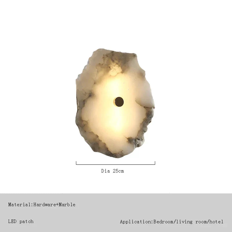 Afralia™ Brass Marble Ceiling Chandelier: Modern Living Room Dining Table Hanging Lamp