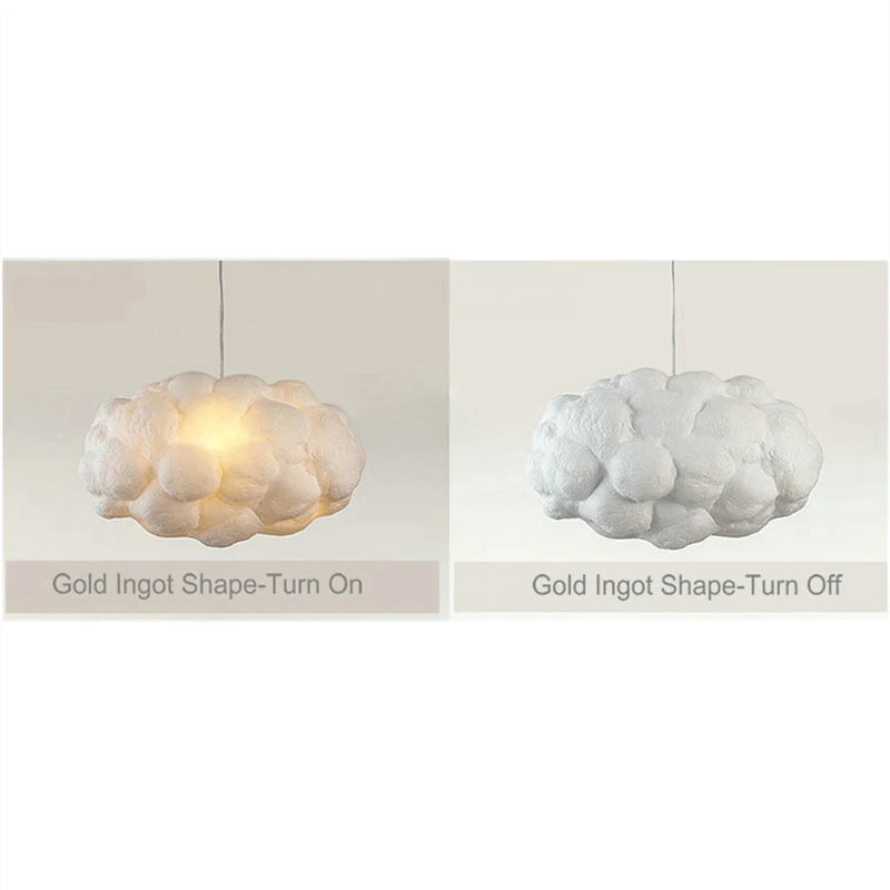 Afralia™ LED Cloud Chandelier: Modern E27 Floating Cloud Lamp for Nursery, Bedroom, Children Room