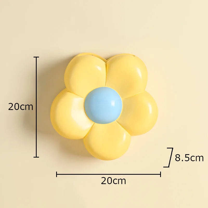 Afralia™ Cartoon Flower Vase: Desk & Wall Décor for Aesthetic Rooms