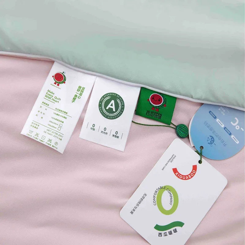 Afralia™ Green Summer Cooling Comforter for Single Beds