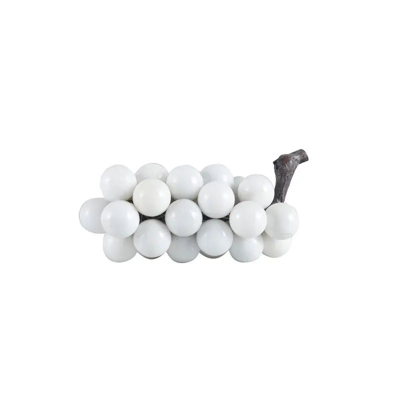 Afralia™ Marble Grape String Sculpture Room Decor Craft Ornaments