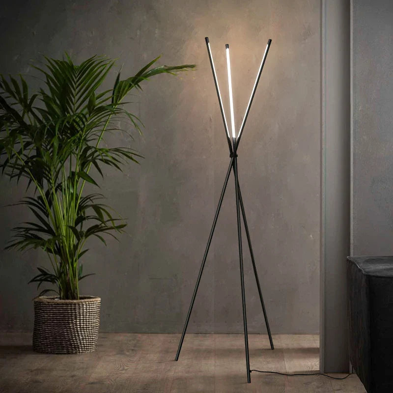 Afralia™ Knox Tripod Floor Lamp: Nordic Design for Home, Bedroom, Living Room & Salon