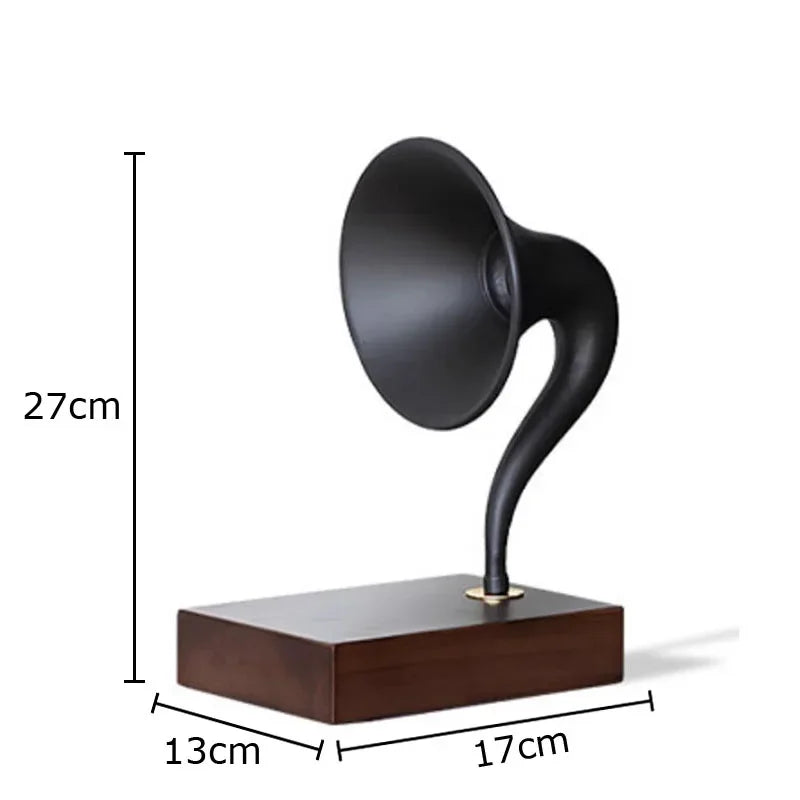 Afralia™ Phonograph Horn Model Desk Ornament - Modern Music Equipment Crafted for Aesthetics