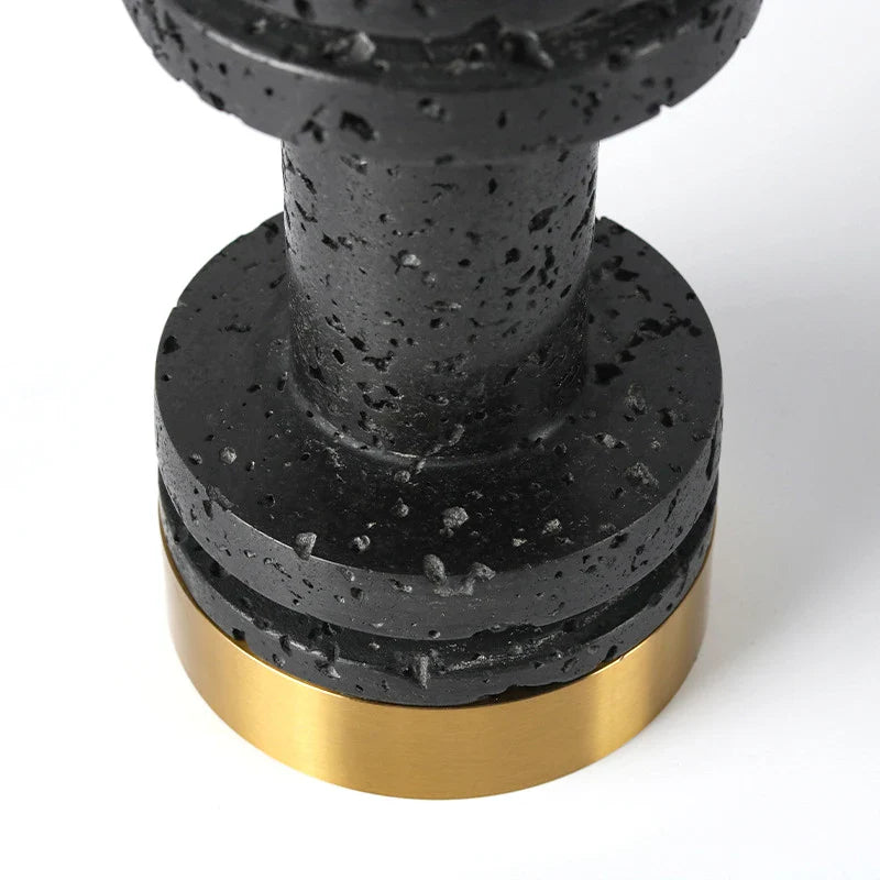 Afralia™ Marble Candlestick Holder for Party Wedding Dinner - Natural Vintage Chic Centerpiece