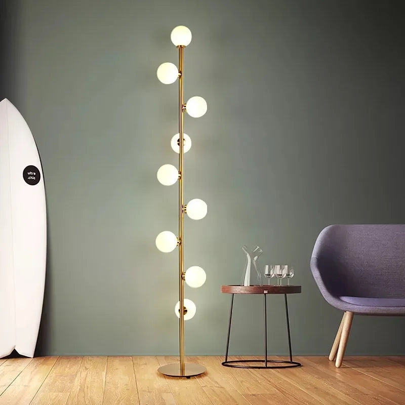 Afralia™ LED Floor Lamps: Modern Standing Lights for Living Room and Bedroom