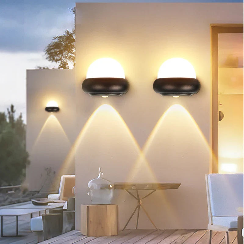 Afralia™ Acrylic LED Wall Light for Home Decoration Luxury Mood Light