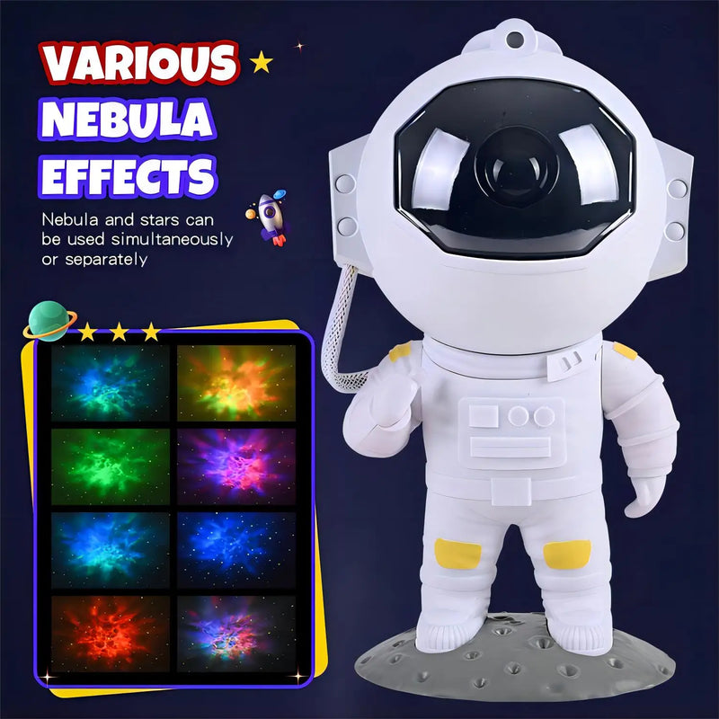 Afralia™ Star Galaxy Projector LED Night Light Remote Control Kids Gift