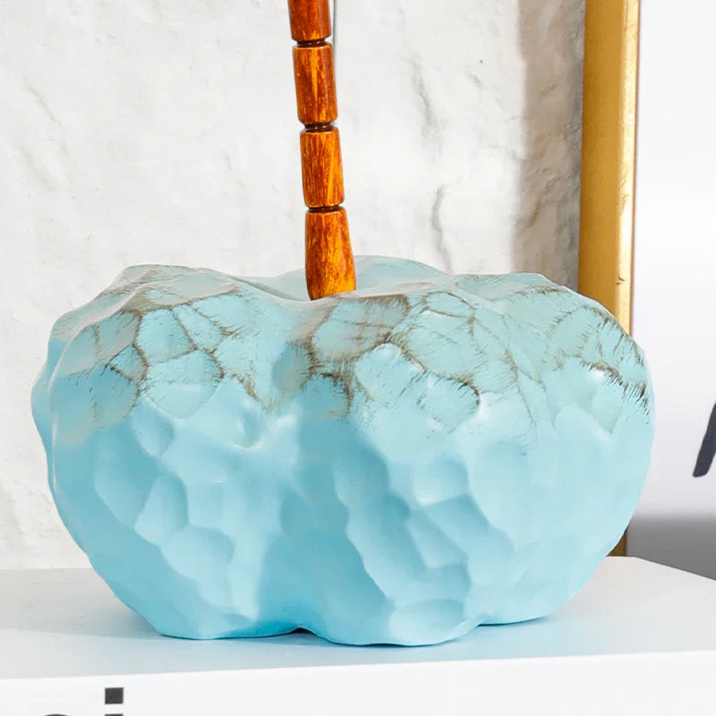 Afralia™ Pumpkin Sculpture | Resin Abstract Figurine for Home Decor and Accessories