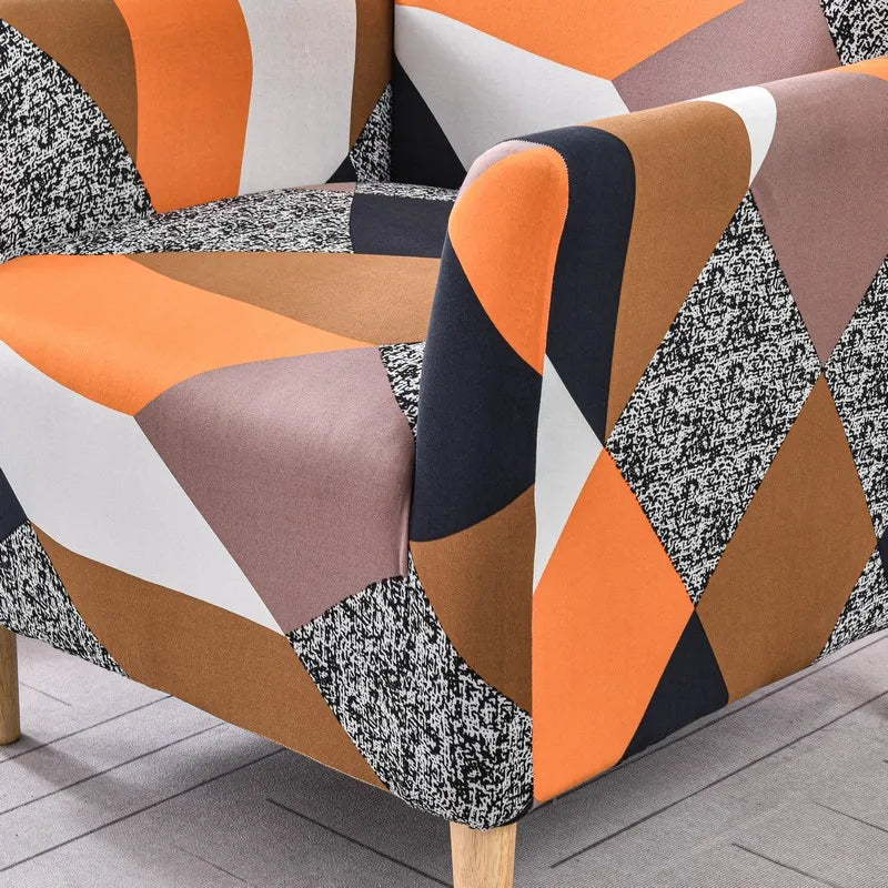 Afralia™ Accent Chair Cover Slipcovers | Stretch Sofa Couch Case