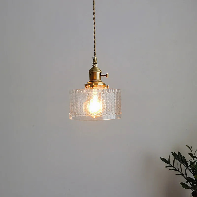 Afralia™ Green Glass LED Pendant Lamp for Modern Home Decor and Lighting Fixtures