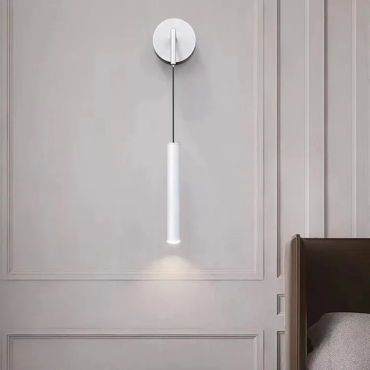 Afralia™ Modern LED Wall Light for Headboards & Background, Nordic Style Living Room Decoration