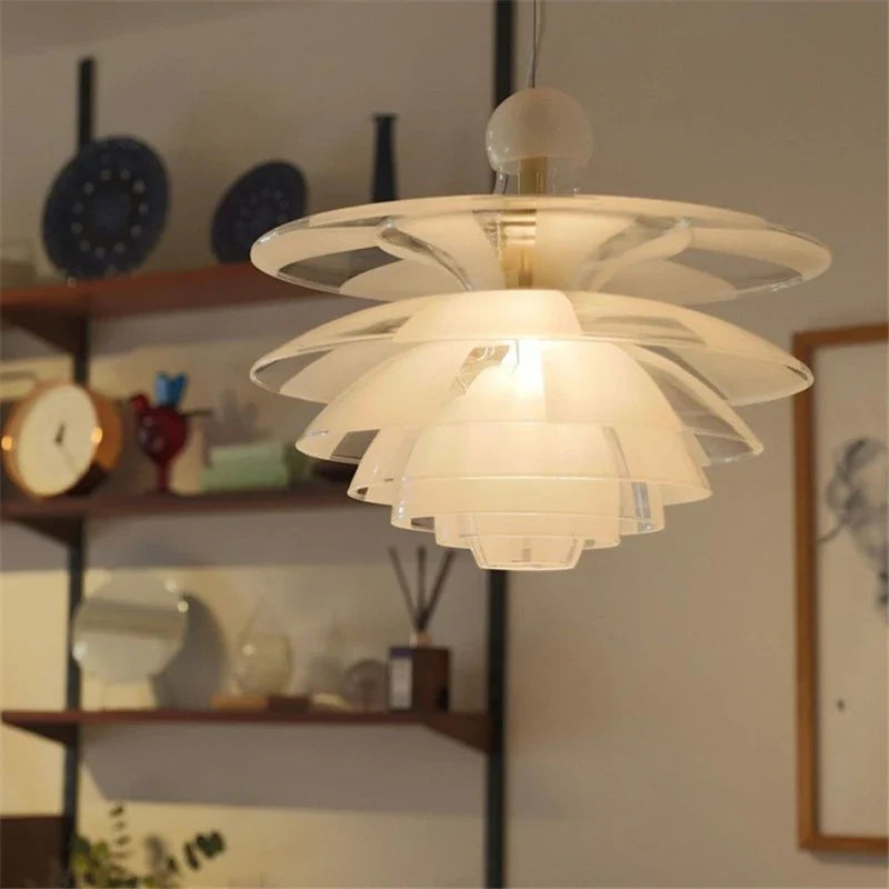 Afralia™ Modern Pine Cones LED Pendant Lights for Living Room Bedroom Chandelier