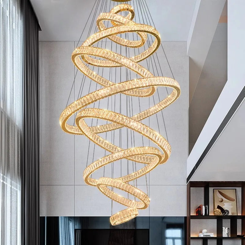 Afralia™ Modern Pendant Lights: Indoor LED Chandelier Ceiling Lamp