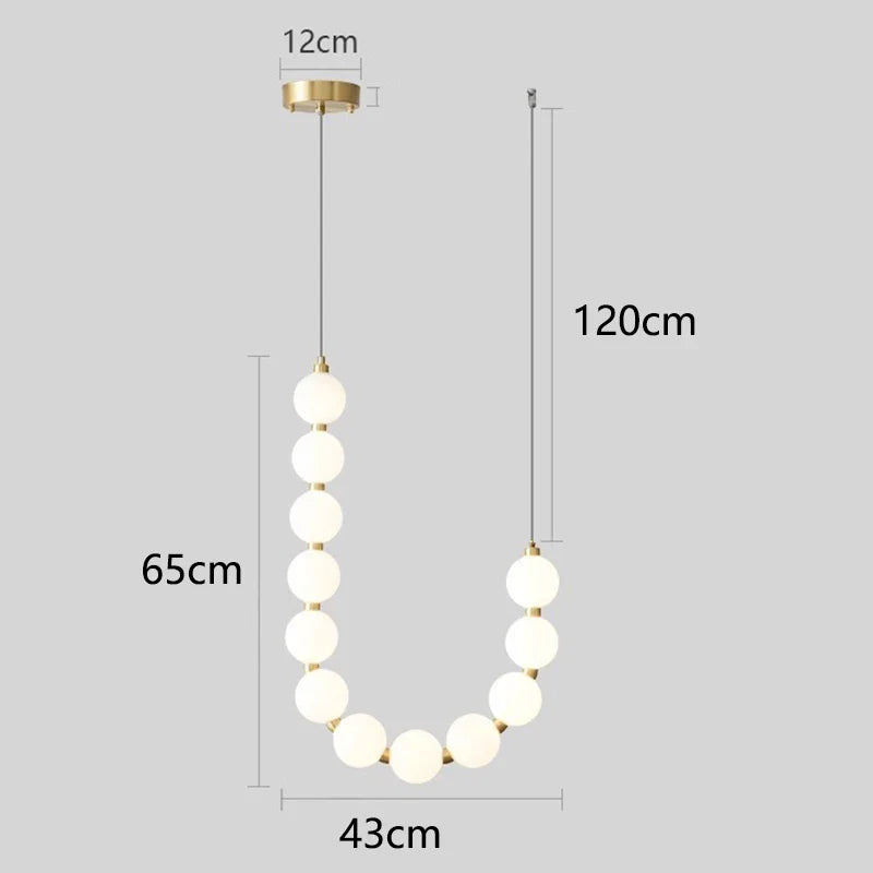 Afralia™ Nordic Chandelier Set: Stair, Living, Bedroom, Dining Pendant & Ceiling Lights. Home Decoration & Indoor Lighting.